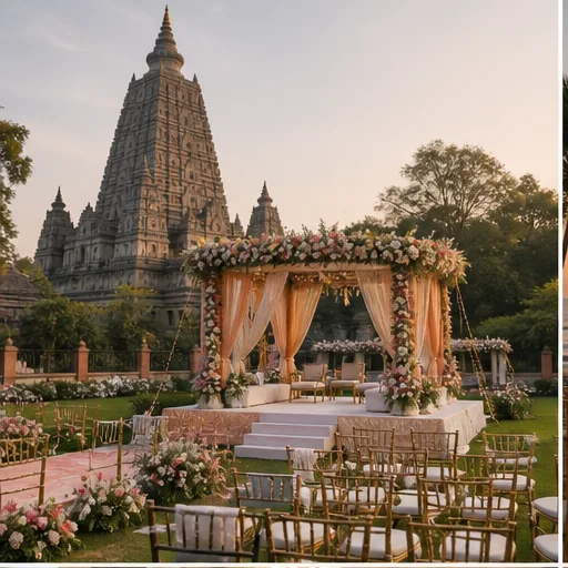 A temple setting for rituals and retreats