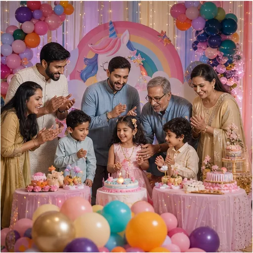 Birthday party celebration