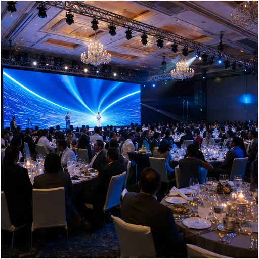 Corporate conference stage